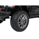 Elektrické autíčko Jeep Wrangler Rubicon Lift 4x4, 24V - čierne